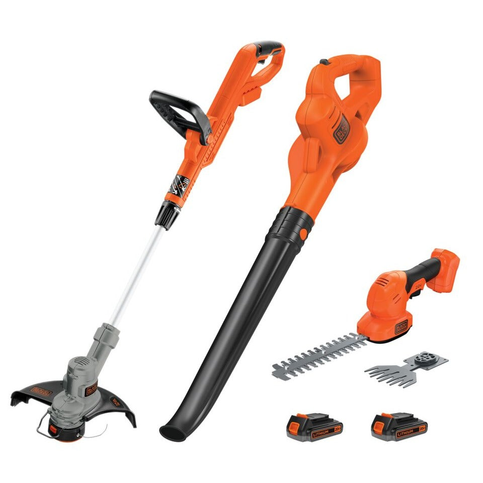 20V MAX* POWERCONNECT™ Cordless String/Hedge Trimmer and Leaf Blower. Battery and Charger Included