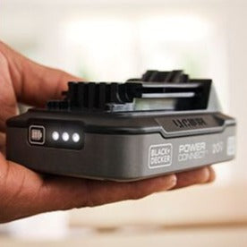 20V MAX* POWERCONNECT™ 1.5 Ah Battery With State of Charge Indicator Light and Charger Combo - Image 2