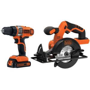20V MAX* POWERCONNECT™ Cordless Drill/Driver and Circular Saw Combo Kit with Soft Bag. Battery and Charger Included