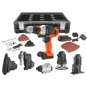 20V MAX* POWERCONNECT™ MATRIX™ Cordless Drill and 6-Piece Power Tool Combo Kit. Battery and Charger Included