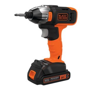 20V MAX* POWERCONNECT™ Cordless Impact Driver with Fastening Bit. Battery and Charger Included