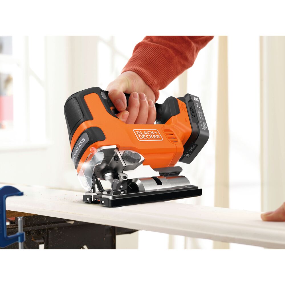 20V MAX* POWERCONNECT™ Cordless Brushless Jig Saw Kit (Battery & Charger Included) - Image 2