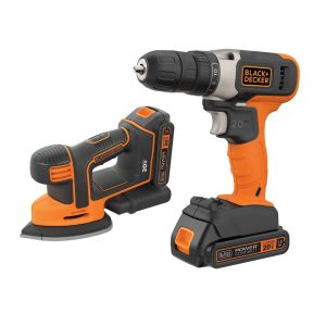 20V MAX* POWERCONNECT™ Cordless Drill And Sander Combo Kit. Battery and Charger Included