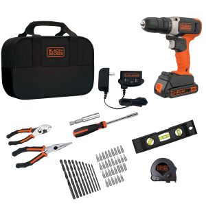 20V MAX* POWERCONNECT™ Cordless Drill With 49-Piece Home Project Kit. Battery and Charger Included
