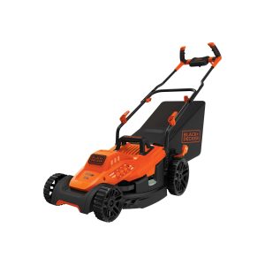 Corded Electric Lawn Mower With Bike Handle. 10-Amp. 15-Inch