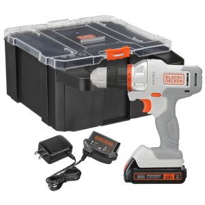 20V MAX *POWERCONNECT™ MATRIX™ Cordless Drill with Storage Case. Battery and Charger Included (White)