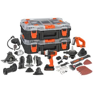 20V MAX *POWERCONNECT™ MATRIX™ Cordless Drill with 12 Attachments and Storage Case. Battery and Charger Included