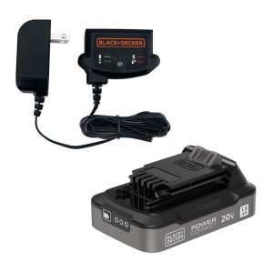 20V MAX* POWERCONNECT™ 1.5 Ah Battery With State of Charge Indicator Light and Charger Combo