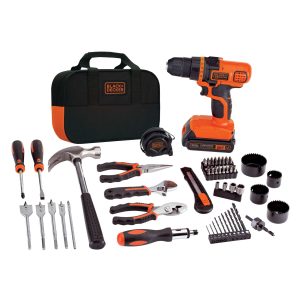 20V MAX* POWERCONNECT™ Cordless Drill/Driver With 68-Piece Project Kit and Tool Bag. Battery and Charger Included