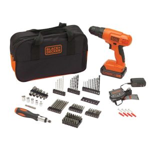 POWERCONNECT™ Cordless Drill Driver & 100-Piece Kit. Battery + Charger