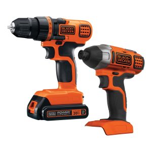 20V MAX* POWERCONNECT™ Cordless Drill and Impact Driver Combo Kit. Battery and Charger Included